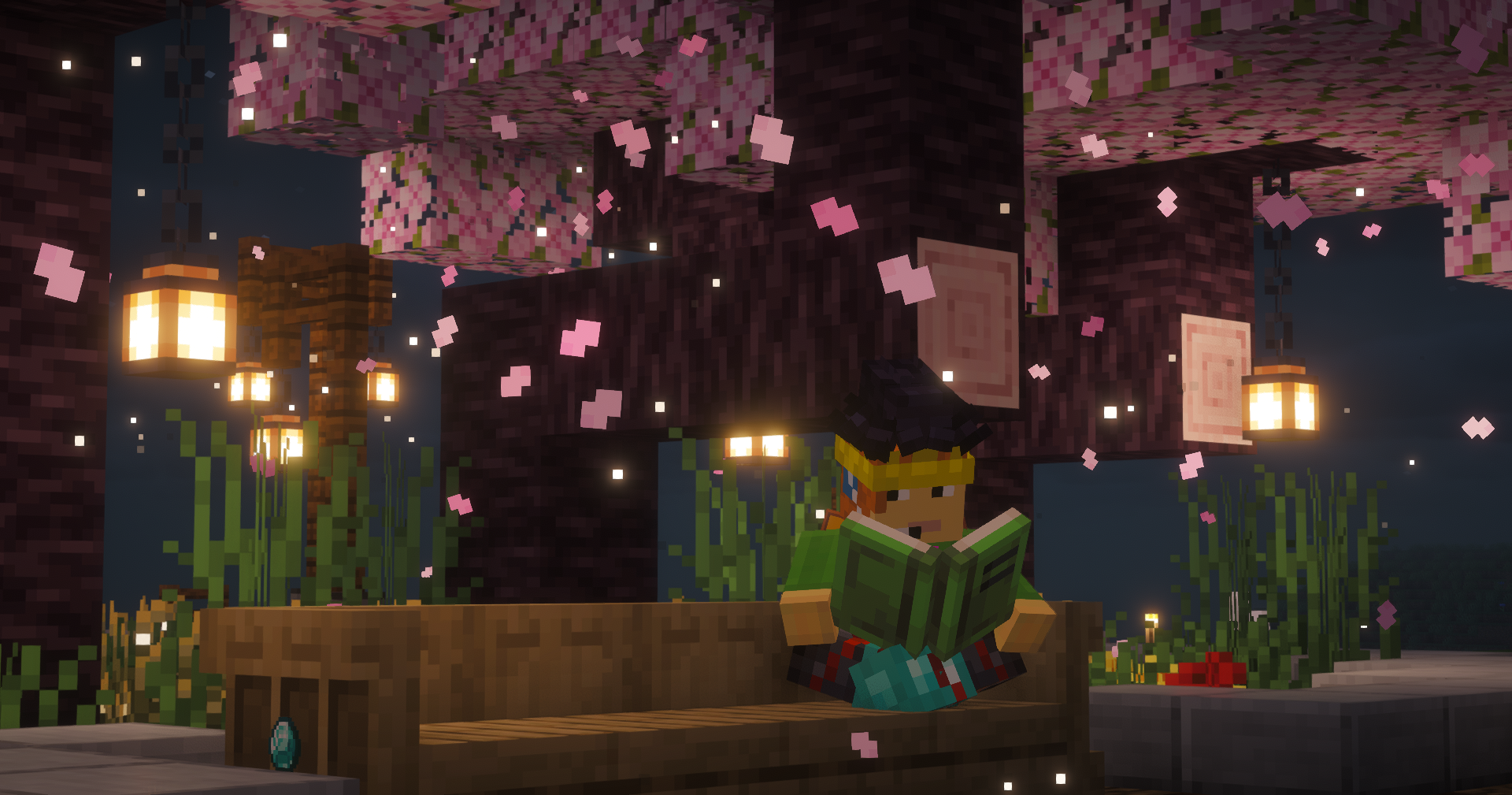 Cherry Blossom Reading Spot